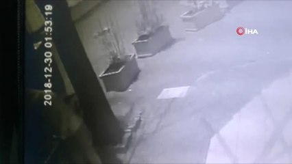 Market Fareleri Güvenlik Kamerasında