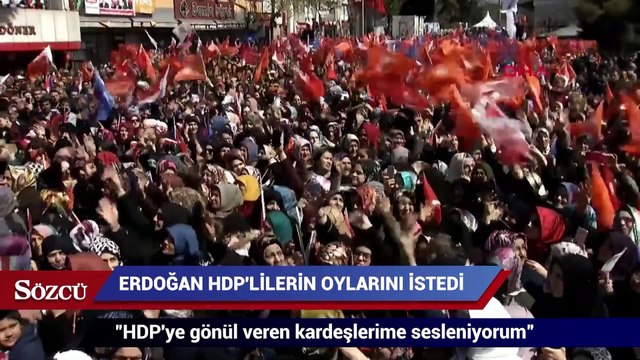 Erdoğan: Bu pazar günü bunlara hesap sormayacak mıyız?