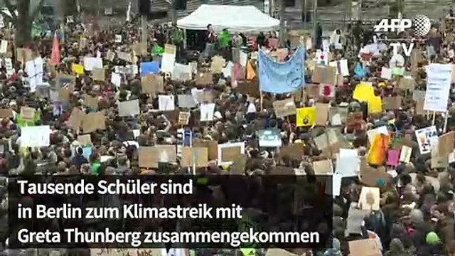 Fridays for Future: Tausende Schüler bei Klimastreik in Berlin