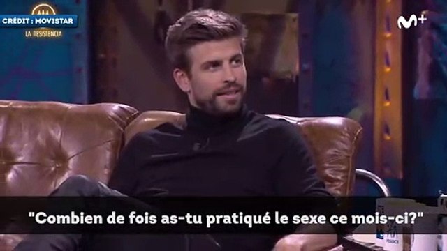 Le show de Gerard Piqué à la télévision espagnole