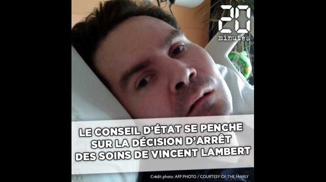 Le Conseil d'Etat se penche sur la décision d'arrêt des soins de Vincent Lambert