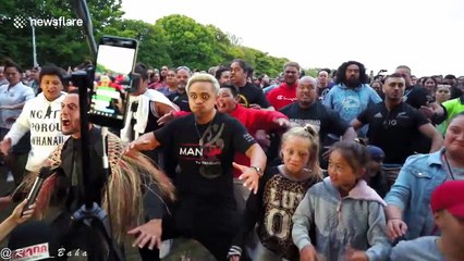 New Zealanders hold 'largest' haka tribute for Christchurch shooting victims