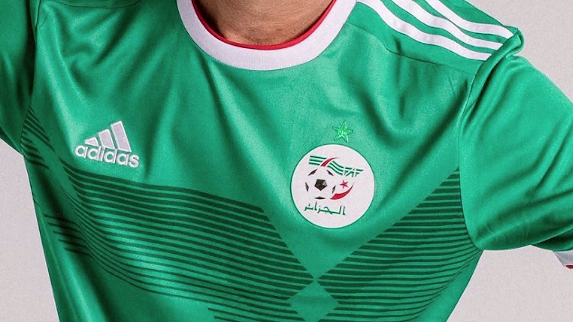 Adidas dévoile les nouveaux maillots de l'Algérie pour la CAN 2019 - Vidéo  Dailymotion