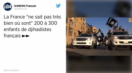 La France « ne sait pas très bien où sont » 200 à 300 enfants de djihadistes français