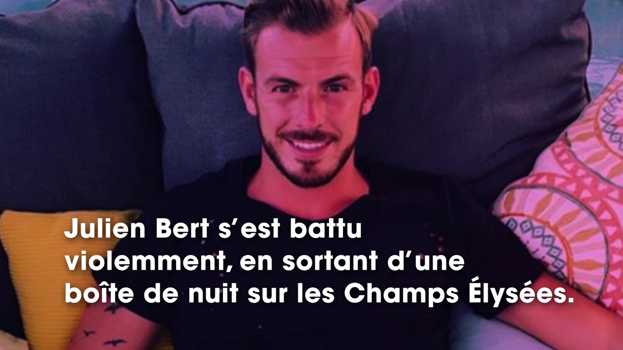 Julien Bert : "C’est des malades !", il s’exprime après sa violente altercation sur les Champs Elysées !