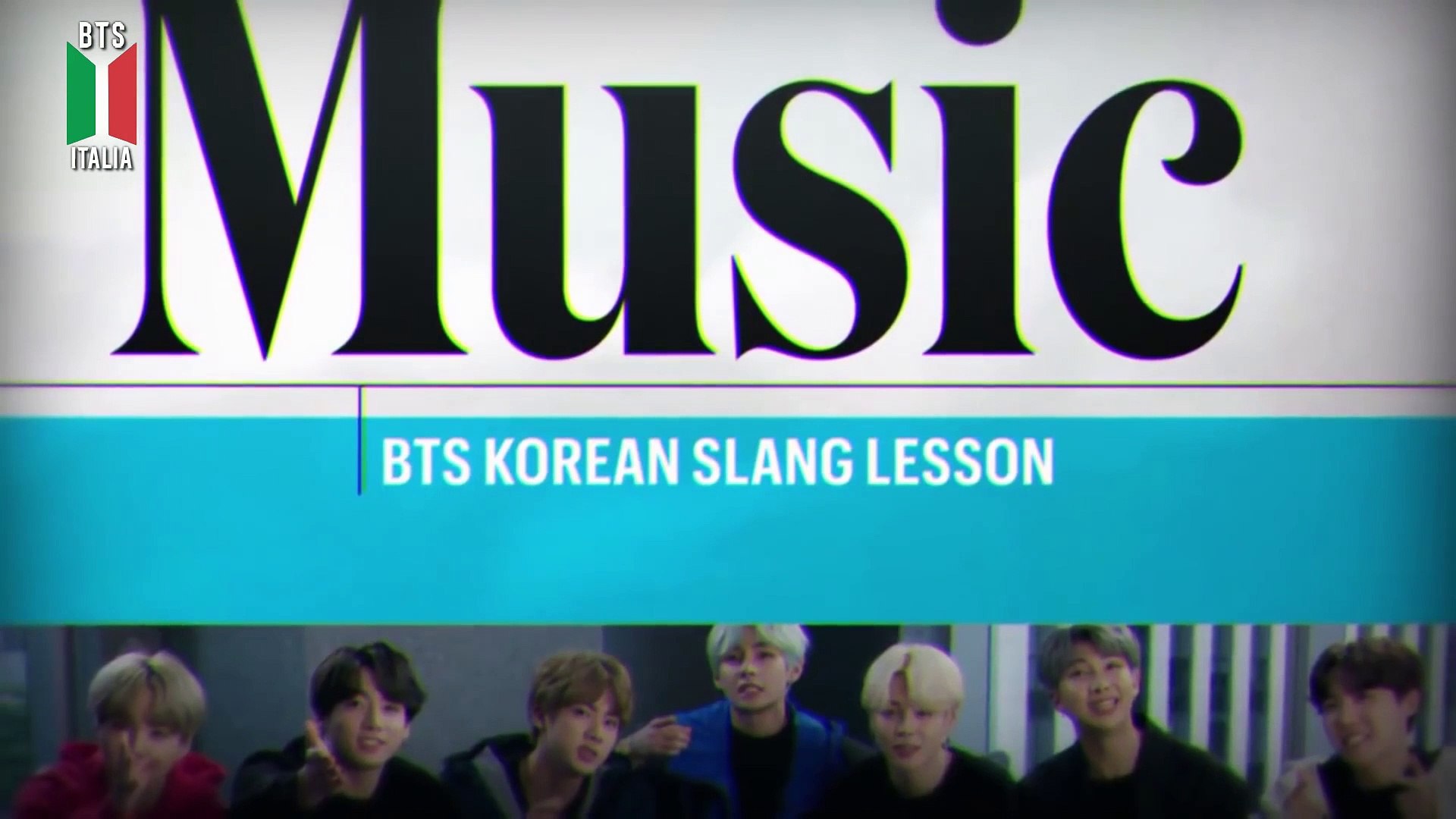⁣[SUB ITA] 190329 BTS: Watch The Hit K-Pop Group Teach Popular Korean Slang Words | Entertainment Wee