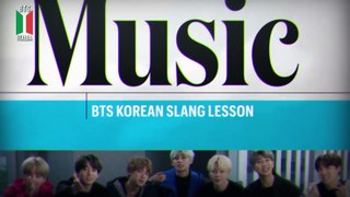 [SUB ITA] 190329 BTS: Watch The Hit K-Pop Group Teach Popular Korean Slang Words | Entertainment Weekly