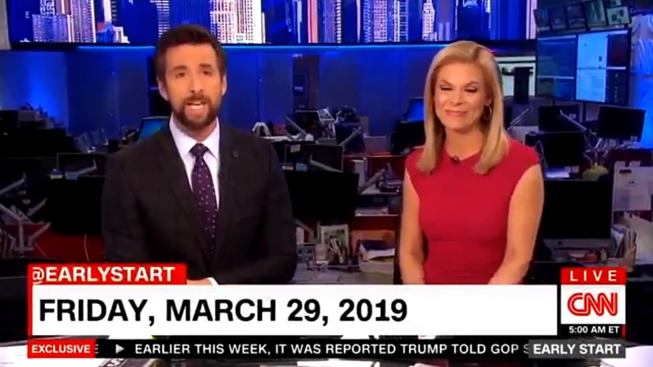CNN Early Start [5AM] 3-29-2019 - CNN BREAKING NEWS Today Mar 29, 2019
