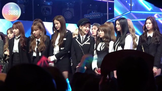 [ENG SUB] 181122 IZ*ONE ENOZI Cam + 'La Vie en Rose' 1st Win! @M Countdown