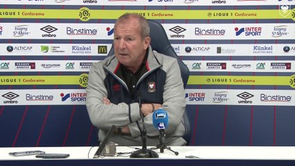 Conférence de presse avant AS Monaco / SMCaen