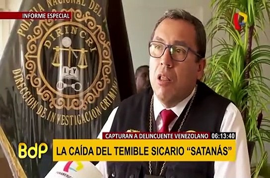 Cayó temible sicario apodado “Satanás”: extranjero era buscado por la Interpol