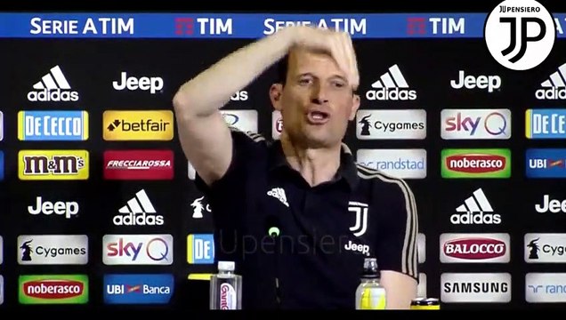 Conferenza stampa ALLEGRI pre JUVENTUS-EMPOLI: Cristiano Ronaldo rischia all'andata con l'Ajax, bisogna essere cauti, lunedì i controlli come Douglas Costa, su Kean mi fate arrabbiare, sembra diventato CR7 o Messi... | 29.03.2019