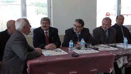 Bakan Dönmez, Pelitözü Mahallesi'ne 'doğalgaz' müjdesi verdi