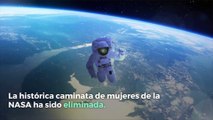 La NASA cancela el primer paseo espacial de mujeres por falta de trajes