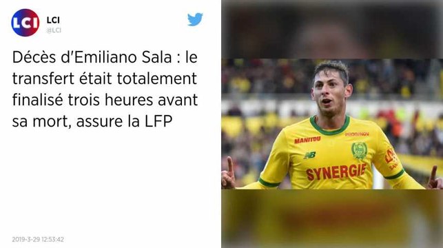 FC Nantes. La Ligue de football professionnel confirme qu’Emiliano Sala avait bien été transféré à Cardiff
