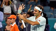 Federer nas meias-finais de Miami