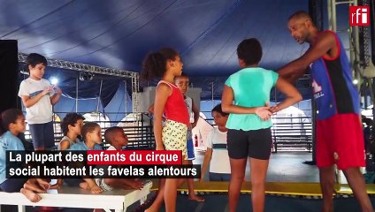 À Rio, un cirque aide les enfants des favelas à s’épanouir