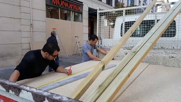 Avignon se prépare à la veille de l'acte 20 du mouvement des gilets jaunes, ce samedi 30 mars