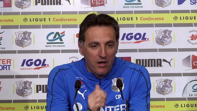Avant le match Christophe Pélissier Amiens SC - Bordeaux