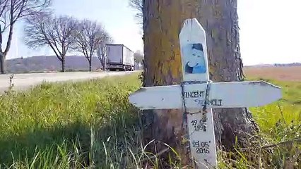 La portion accidentogène de la RD 1075 à Saint-Martin-du-Mont