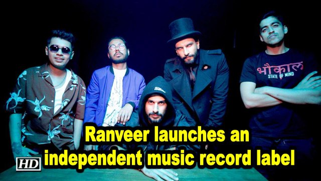 Ranveer Singh launches an independent music record label