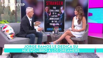 Jorge Ramos habla de su nuevo libro Stranger: El desafío de un inmigrante latino en la era de Trump