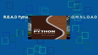 R.E.A.D Python Scripting for ArcGIS D.O.W.N.L.O.A.D