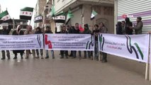 Suriye Halkından Türk Askerine Destek Gösterisi- 