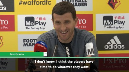 It's good for players to do different things - Gracia on gaming in football