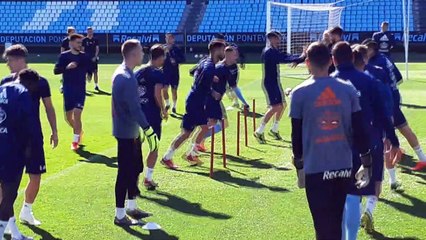Último Entrenamiento del Celta en Balaídos Antes de Recibir al Villarreal