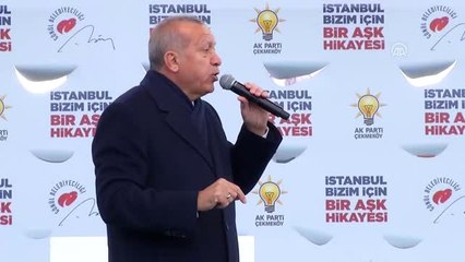 Cumhurbaşkanı Erdoğan: Bize Nasıl Saldırdıklarını Görüyorsunuz Ama İstedikleri Gibi Saldırsınlar.