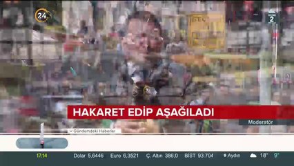Hakaret edip aşağıladı