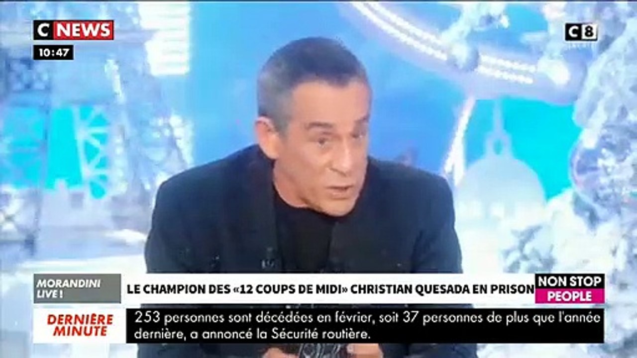 Christian Quesada, le champion des "12 coups de midi", arrêté et emprisonné pour détention d'images pédopornographiques - Des milliers de photos et de vidéos compromettantes découvertes sur son ordinateur