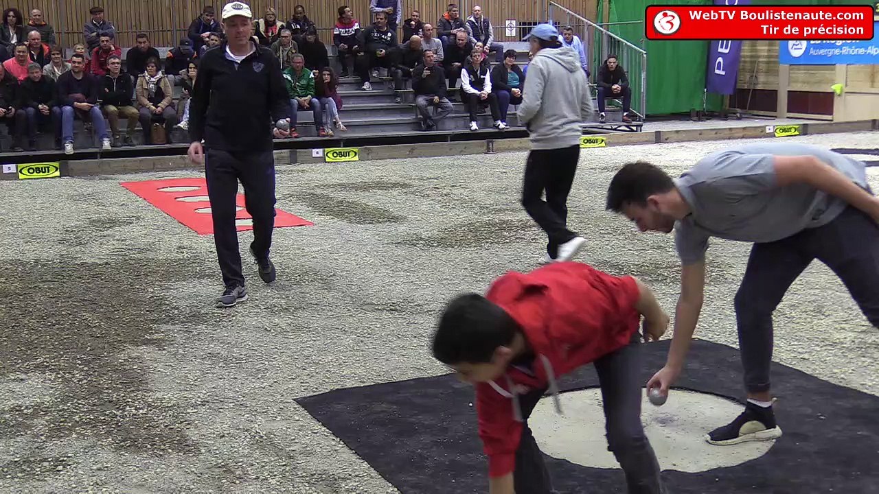 Exhibition de tir de précision au Puy Pétanque 2019 : Les demi-finales