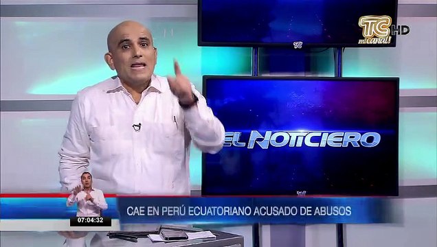 Capturan a ecuatoriano en Perú acusado de abusos a menores de edad