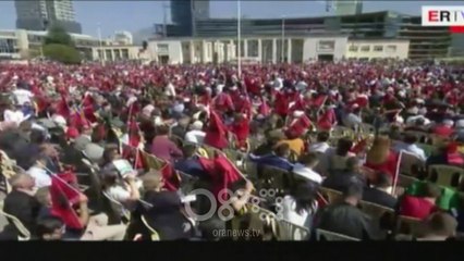 RTV Ora - Erion Veliaj rikandidon për Tiranën: Unë dhe Edi Rama më të bashkuar se kurrë!