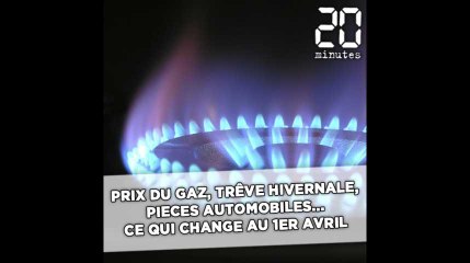 Prix du gaz, trêve hivernale, pièces automobiles… Ce qui change au 1er avril