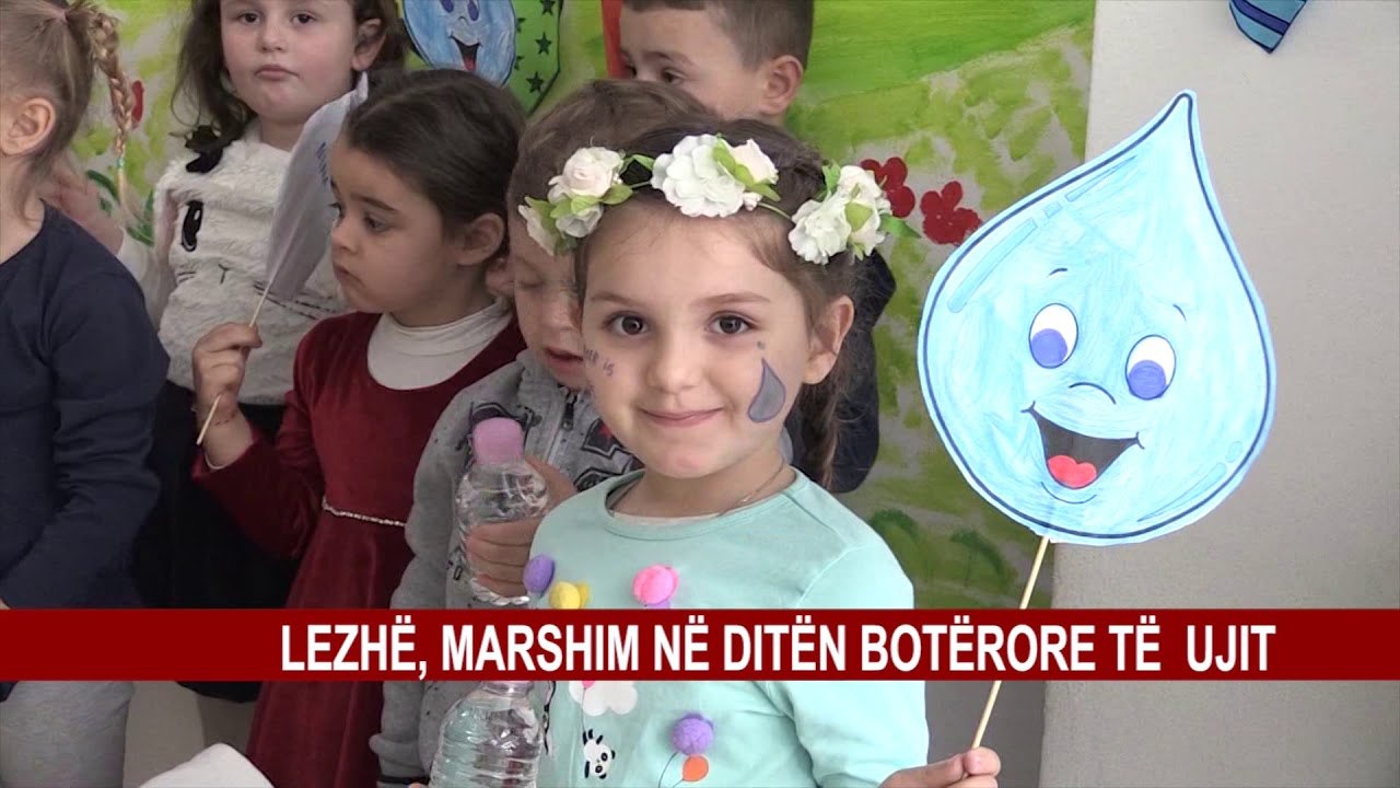 LEZHË, MARSHIM NË DITËN BOTËRORE TË UJIT
