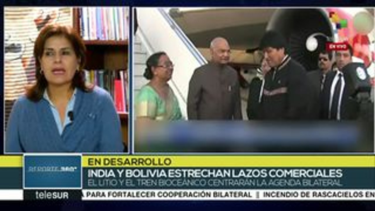 Visita de pdte. de India evidencia estabilidad económica de Bolivia