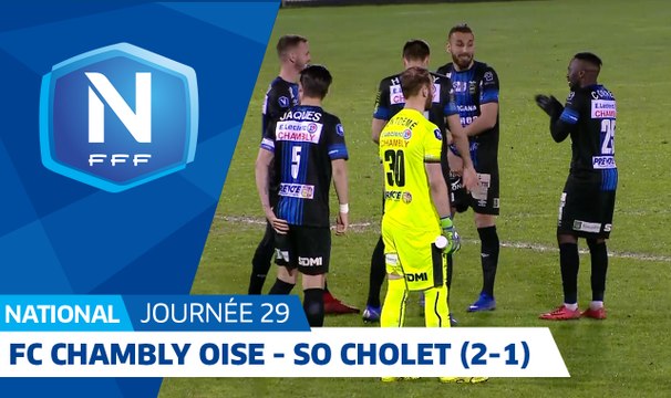 J28 - FC Chambly Oise - SO Cholet (2-1), le résumé I National FFF 2018-2019