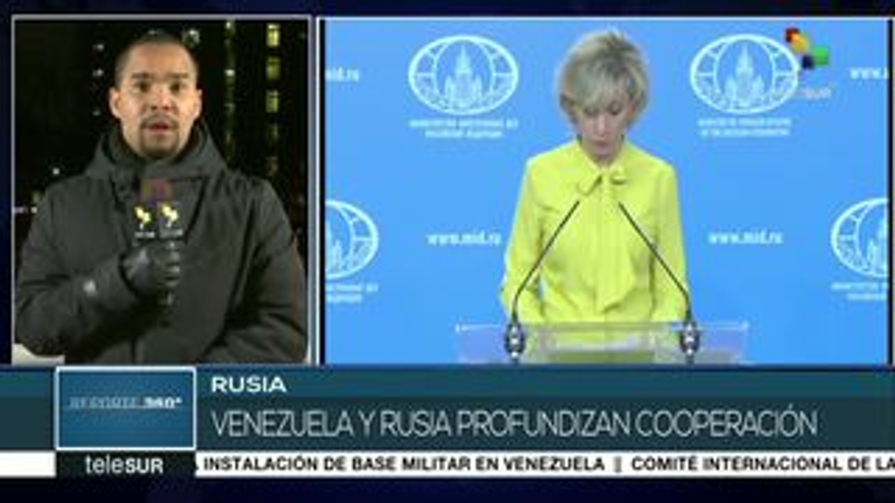 Rusia reitera disposición a continuar su cooperación con Venezuela
