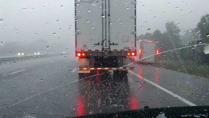 Bad Hail Pelts Brevard County Cars