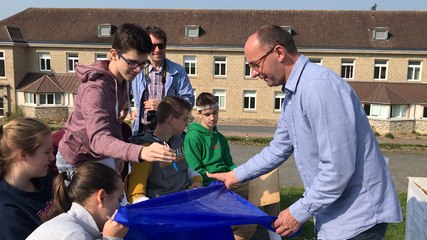 Une montgolfière à Saint-Lô