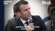 Emmanuel Macron et l'égalité femmes-hommes en entreprise