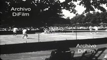 Arthur Ashe - Evonne Goolagong Cawley in the Wimbledon Tournament 1970