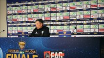 La conférence de presse du Racing avant la finale de la coupe de la Ligue