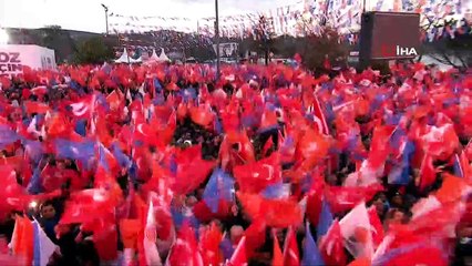 Cumhurbaşkanı Erdoğan: “31 Mart’ta demokrasiye sahip çıkarsanız Türkiye’nin yükselişini hiçbir güç engelleyemez”