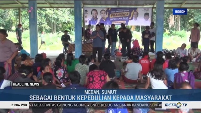 Prananda Paloh Gelar Bazar Murah untuk Warga Deli Serdang