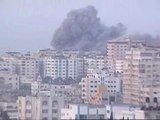 Gaza, entre escombros, heridos y muertos