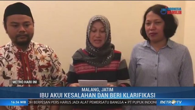 Ibu yang Dorong Anak dari Mobil Berikan Klarifikasi